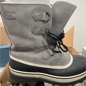 Sorel Charcoal and Ebony Snow Boots